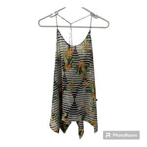 Guess Spaghetti Strap Floral Top   Size S   EUC